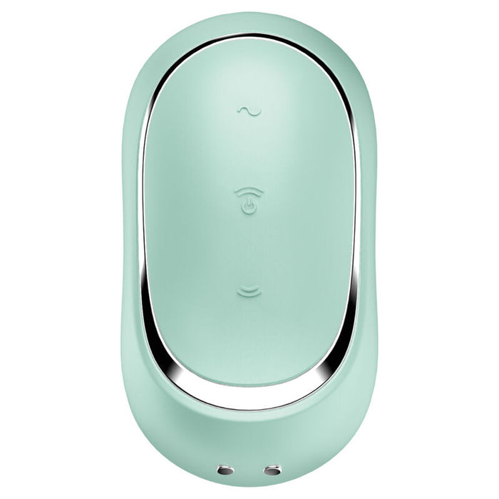 Satisfyer - Pro To Go 2 Estimulador Y Vibrador Doble Verde