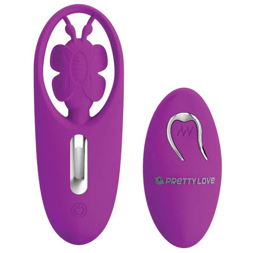 Pretty Love - Dancing Butterfly Estimulador Para Braguita Con Control Remoto Lila