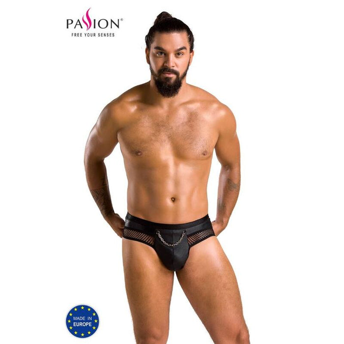 Passion - 030 Slip Abierto Tom Negro L/xl