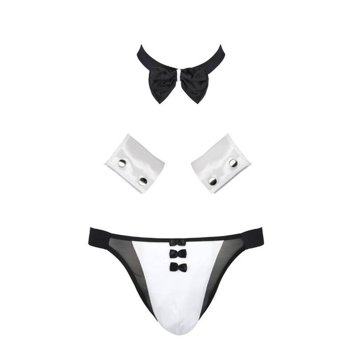 Passion - 036 Slip Alfrojo Negro L/Xl