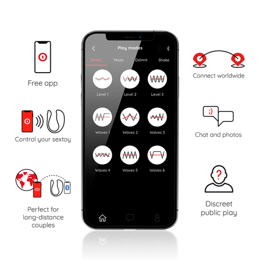 Oninder - Nairobi Huevo Vibrador Negro - App Gratuita