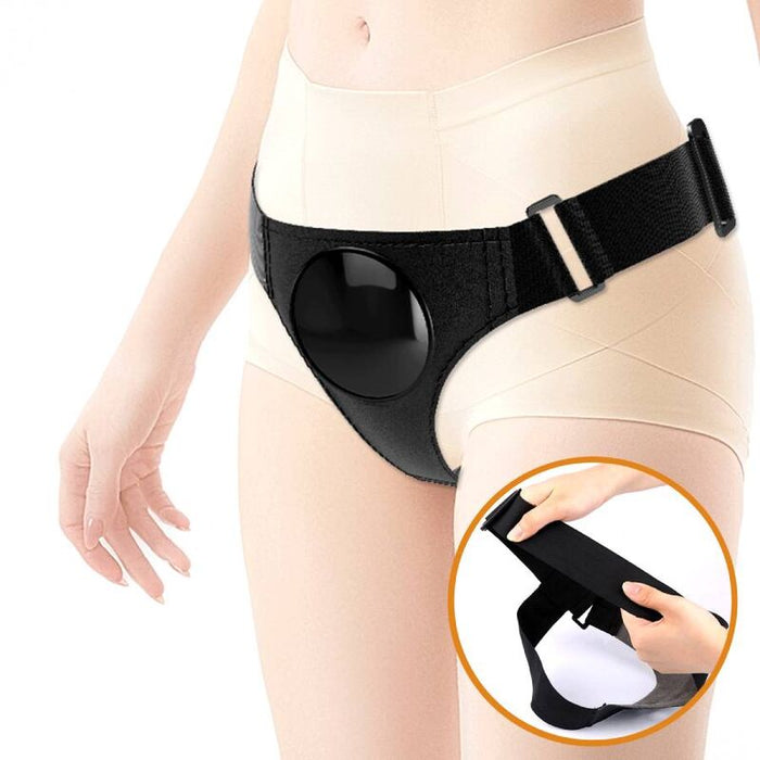 Pretty Love - Harness Briefs Arnés Universal Con Dildo Micheal 20 Cm Negro
