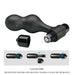 Mr Play - Plug Anal Vibrador De Silicona Negro