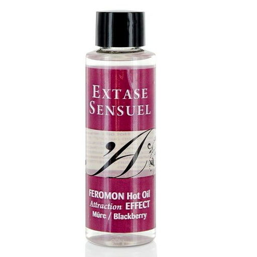 Extase Sensual - Aceite Masaje Efecto Calor Con Feromonas Mora 100 Ml