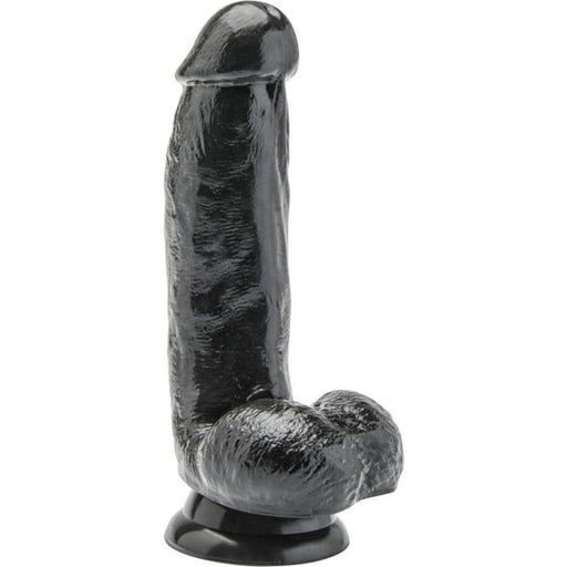 Get Real - Dildo 12 Cm Con Testículos Negro