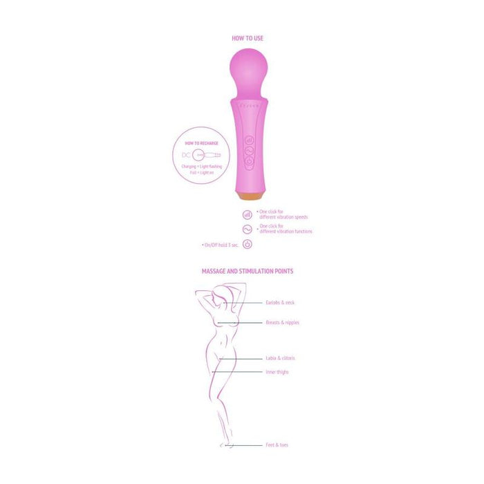 Xocoon - The Personal Wand Fucsia