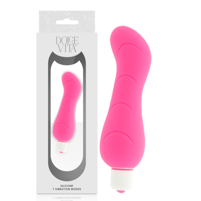 Dolce Vita - G-spot Vibrador Silicona Rosa