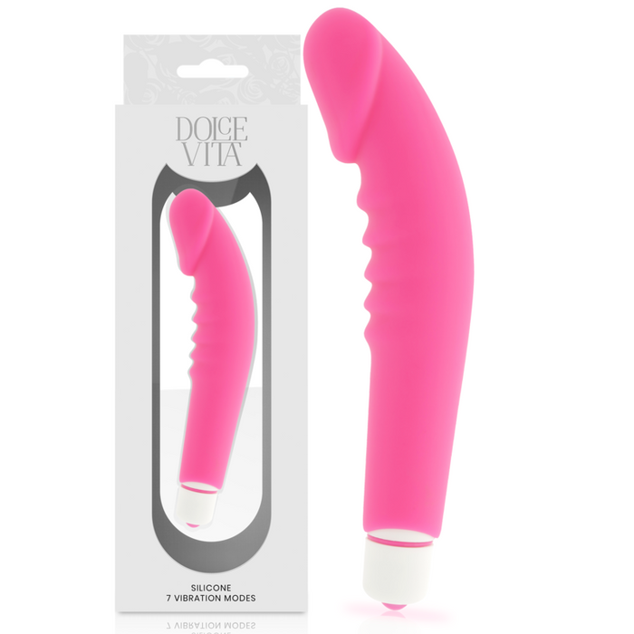 Dolce Vita - Realistic Pleasure Vibrador Silicona Rosa