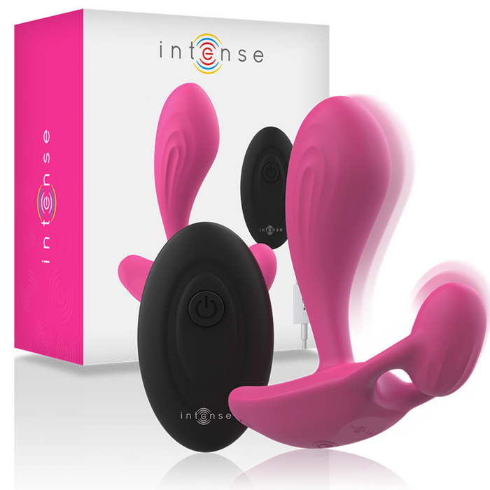 Intense - Shelly Duo Anal-perineo , Vaginal-clitoris Remoto Rosa