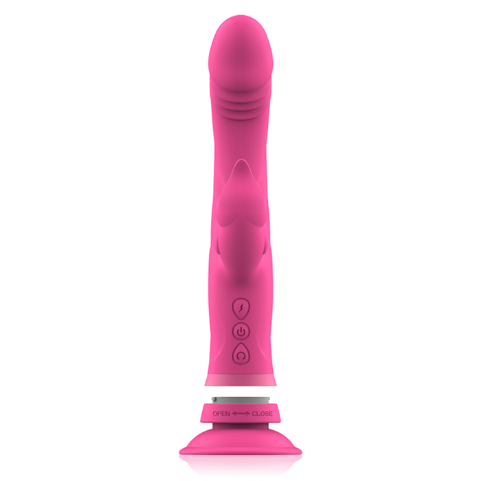 Intense - Julio Vibrador Rabbit Silicona Rosa
