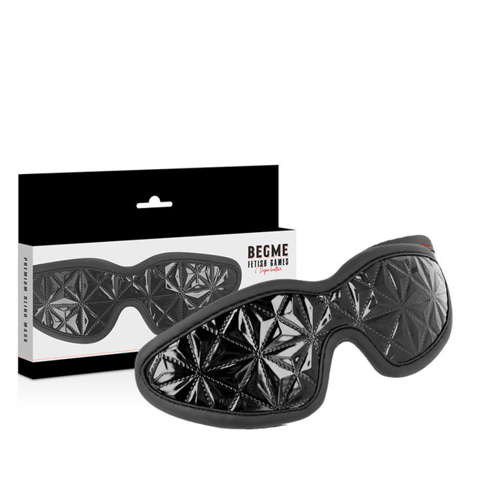 Begme - Black Edition Antifaz Elastico Con Forro De Neopreno