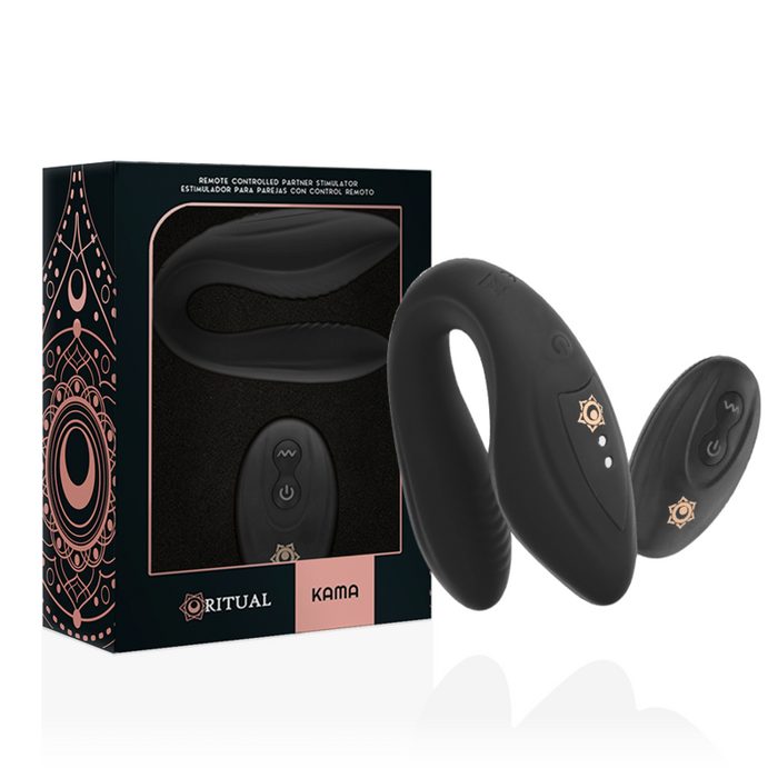 Rithual Kama Control Remoto Para Parejas Azabache