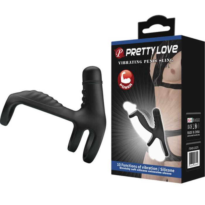 Funda Para El Pene Con Vibración Sling