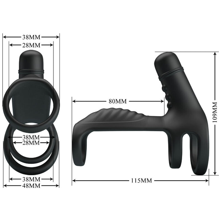 Funda Para El Pene Con Vibración Sling