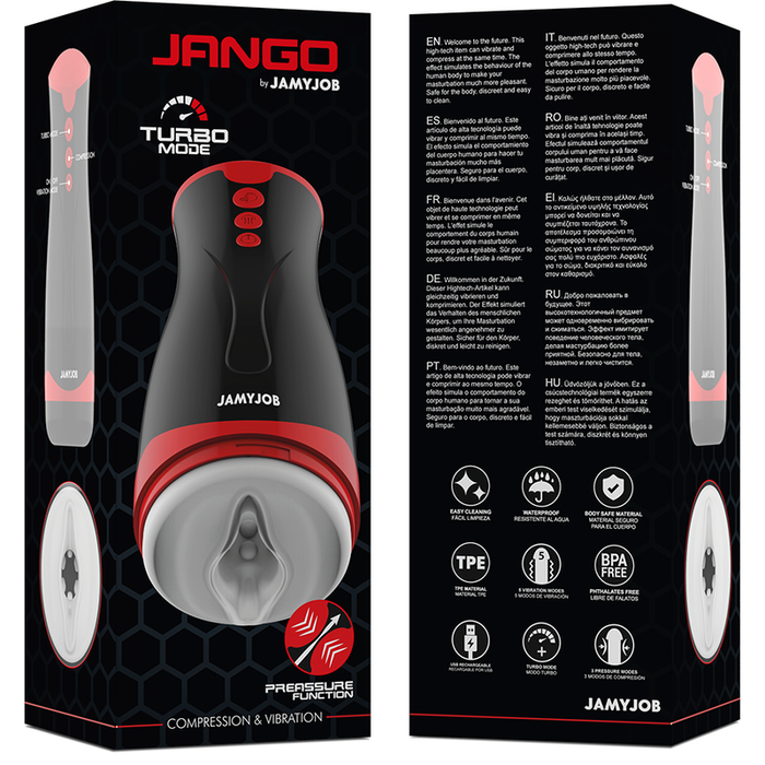 Jamyjob - Jango Masturbador De Comprensión Y Vibración