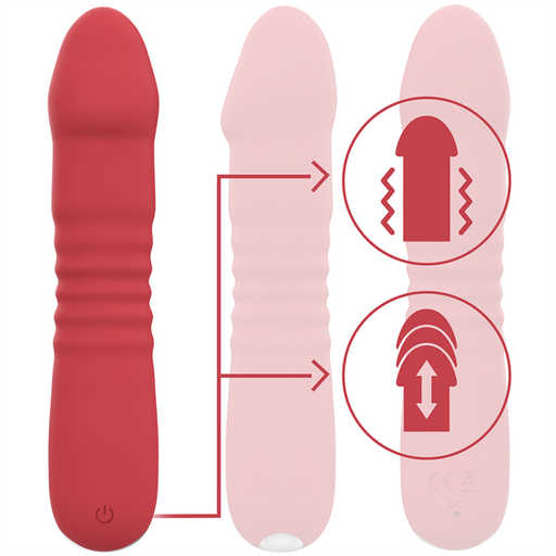 Intense - Juni Up & Down 10 Vibraciones Rojo
