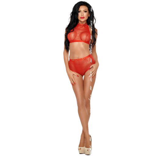 Me-seduce - Mona Set Rojo Xxl/xxxl