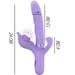 Intense - Billie Vibrador Multifunción Recargable Succionador Con Pulsador Morado