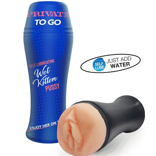 Private - Masturbador Wet Kitten Self Lube To Go