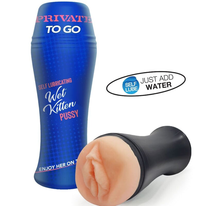 Private - Masturbador Wet Kitten Self Lube To Go