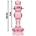 Nebula Series By Ibiza - Modelo 1 Plug Cristal Rosa 10.5 Cm -o- 3 Cm