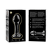Nebula Series By Ibiza - Modelo 2 Plug Cristal Transparente 11 Cm -o- 3.5 Cm