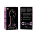 Nebula Series By Ibiza - Modelo 2 Plug Cristal Rosa 11 Cm -o- 3.5 Cm