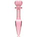 Nebula Series By Ibiza - Modelo 7 Plug Cristal Rosa 13.5 Cm -o- 3 Cm