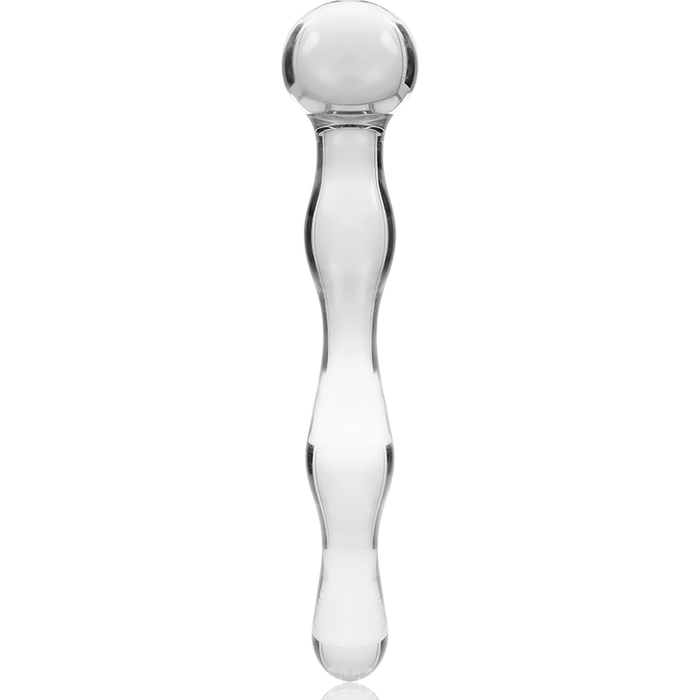 Nebula Series By Ibiza - Modelo 13 Dildo Cristal Transparente 18 Cm -o- 3.5 Cm