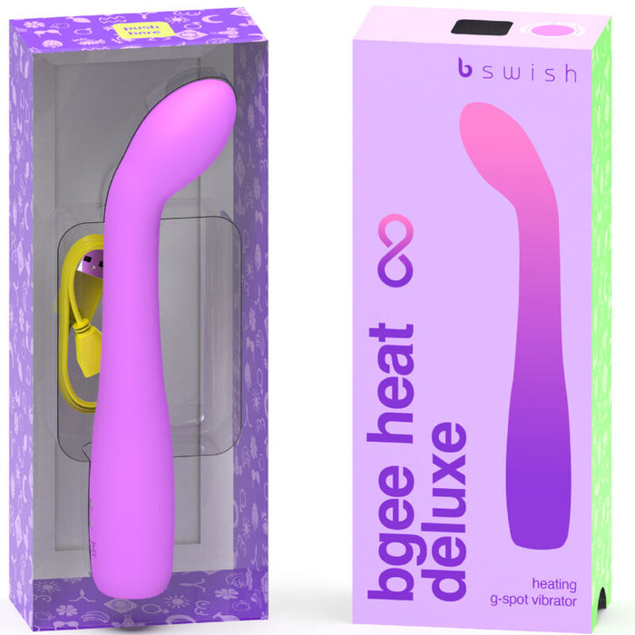 B Swish - Bgee Heat Infinite Deluxe Vibrador Recargable Silicona Lavanda