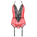Passion - Peonia Corset Erotic Line Rojo L/xl