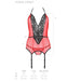 Passion - Peonia Corset Erotic Line Rojo L/xl