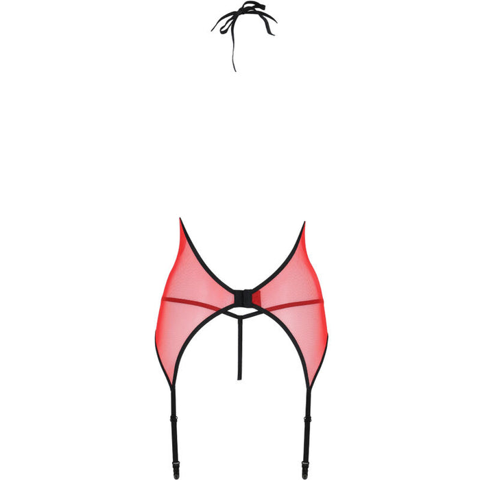 Passion - Peonia Corset Erotic Line Rojo S/m