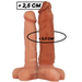 Virilxl - Extensión De Pene Liquid Silicone V5 Marrón
