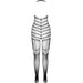 Passion - Bs100 Bodystocking Negro Talla Única