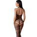 Passion - Bs100 Bodystocking Negro Talla Única