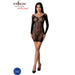 Passion - Bs101 Bodystocking Negro Talla Única
