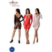 Passion - Bs101 Bodystocking Negro Talla Única