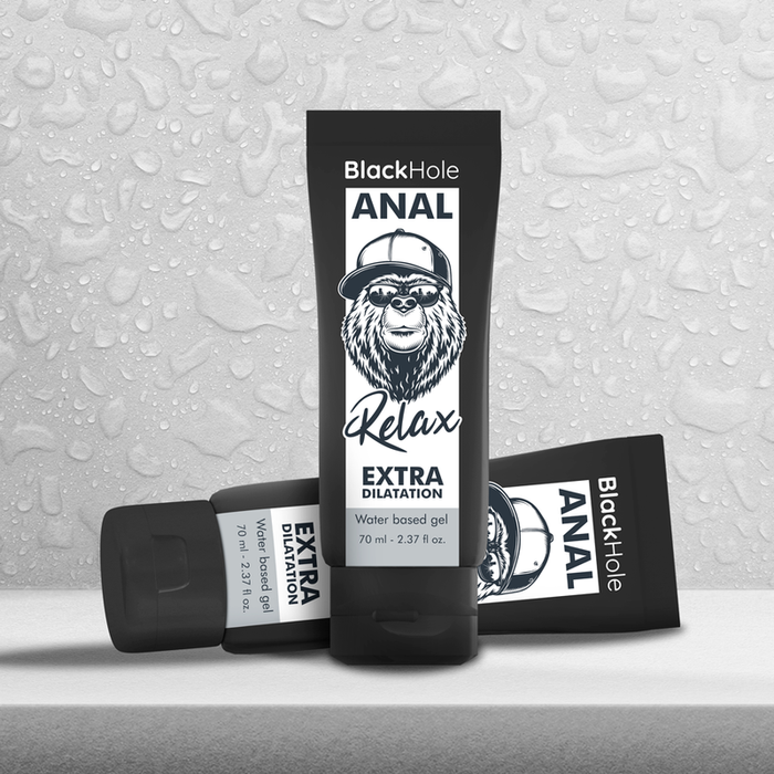 Black Hole - Gel Base Agua Dilatacion Anal 70 Ml