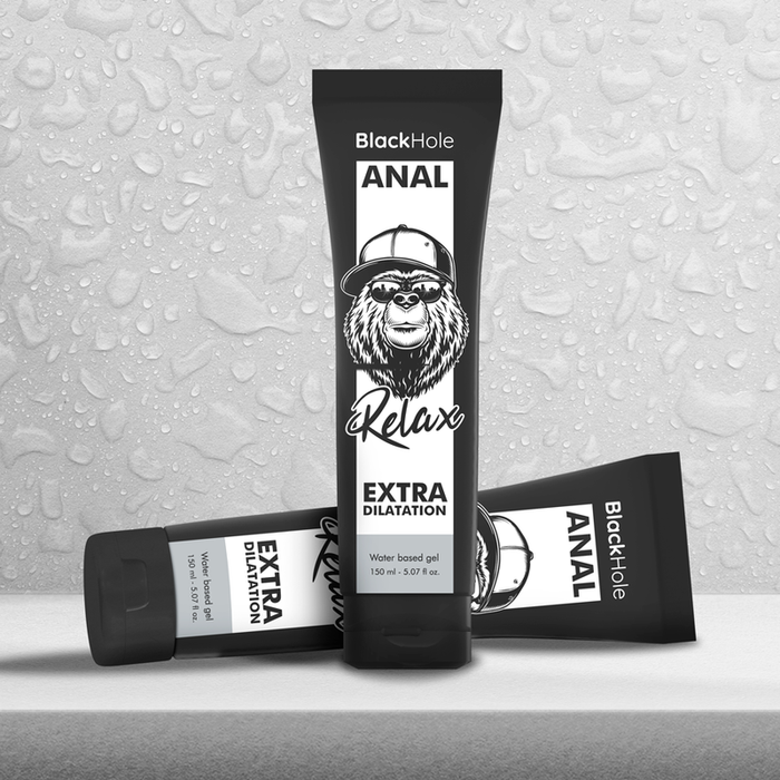 Black Hole - Gel Base Agua Dilatacion Anal 150 Ml