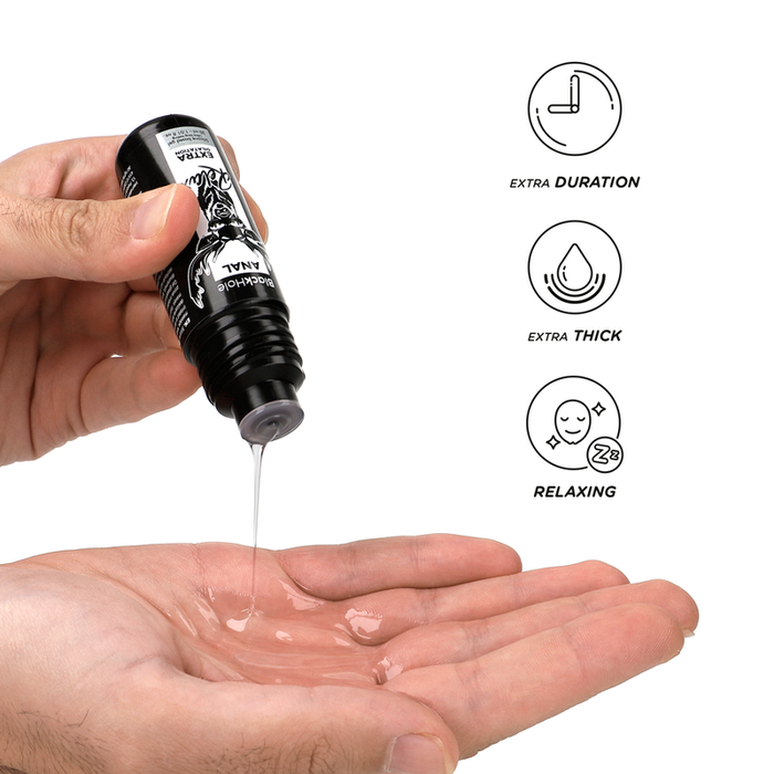 Black Hole - Base Silicona Concentrada Dilatacion Anal 30 Ml
