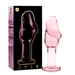 Nebula Series By Ibiza - Modelo 6 Plug Cristal Rosa 12.5 Cm -o- 4 Cm