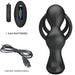Pretty Love - Marshall Anillo Para Pene + Plug Anal Vibratorio & Control Remoto