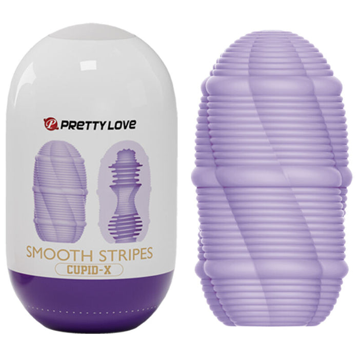 Smooth Stripes Cupid-X Huevo Masturbador