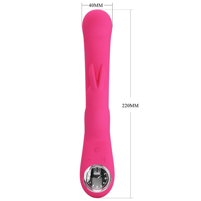 Pretty Love - Lamar Vibrador Rabbit & Punto G Rosa