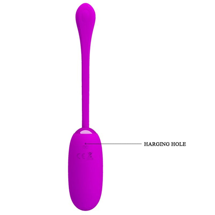 Pretty Love - Julius Huevo Vibrador Impermeble & Recargable Morado