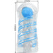 Pretty Love - Masturbador Pequeño Con Espirales Azul