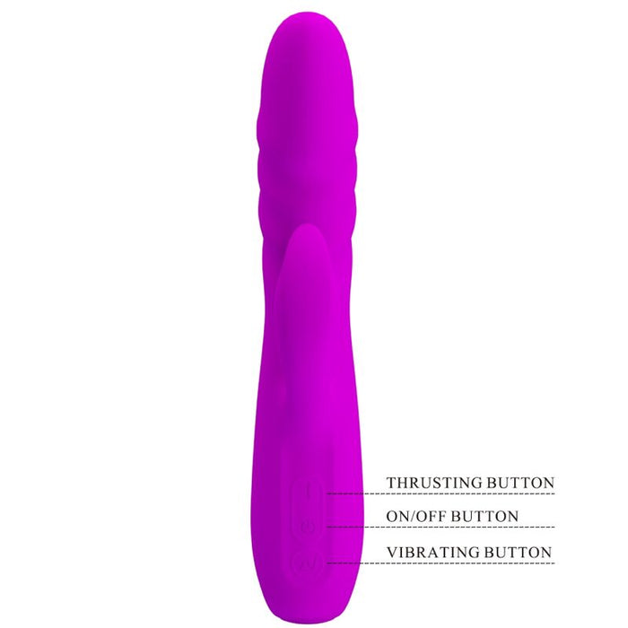 Pretty Love - Melanie Vibrador Conejo Recargable Morado
