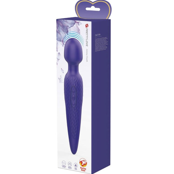 Pretty Love - Antony Youth Vibrador Wand Efecto Calor Violeta