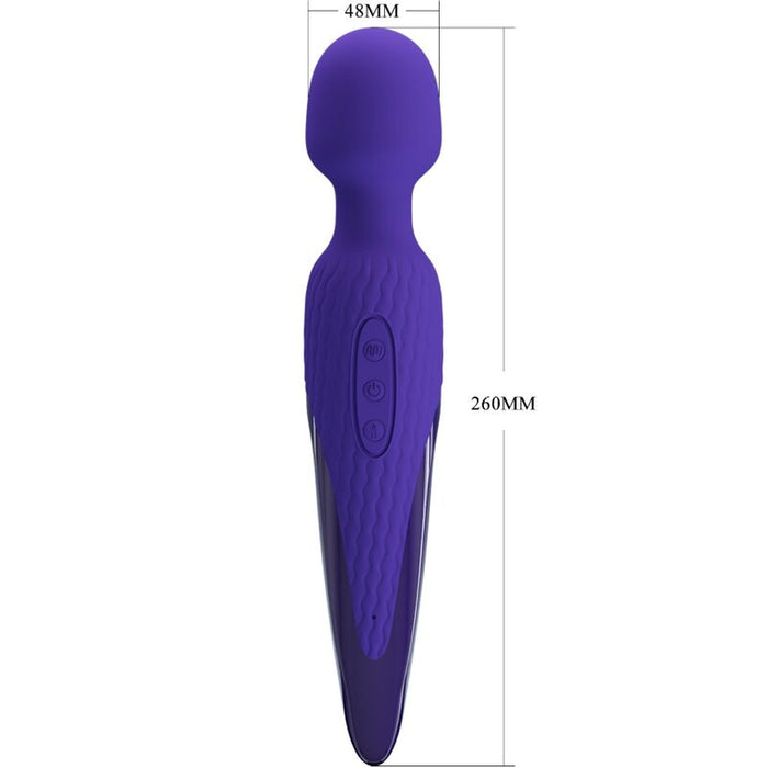 Pretty Love - Antony Youth Vibrador Wand Efecto Calor Violeta